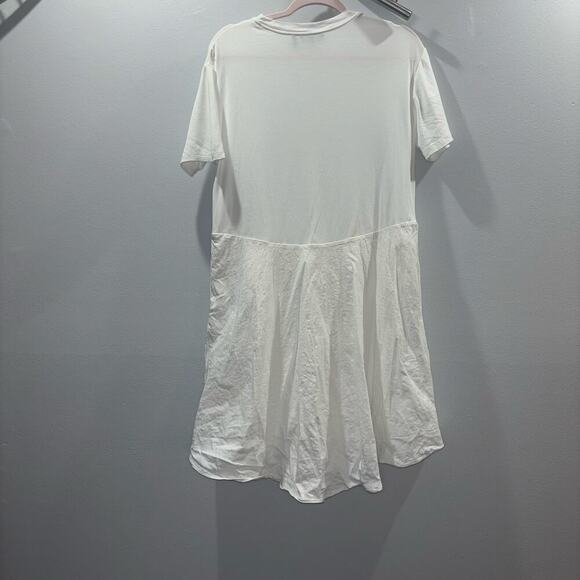 Theory White Tiered Tunic Linen Blend Dress (Size Small) - Picture 9 of 14